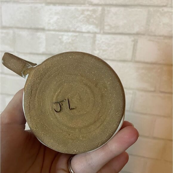 Hand thrown - Handmade 2” Pottery Small Mug / Espresso Mug - Picture 7 of 8